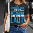 Ich Schreie Nicht Ich Bin Trainer Handball Club Co-Trainer T-Shirt Geschenke für Sie