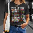 Ideas De Traje De Bandera Del Mundo Para Niños Y Banderas Internacionales Del Mundo Camiseta unisex Regalos para ella