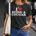 I'm A Cougar I Love Being A Cougar Women's T-Shirt Gifts for Her