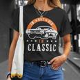I'm Not Old I'm Classic Muscle Cars Retro Dad Vintage Car T-Shirt Gifts for Her