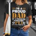 I'm A Proud Dad Of A Freaking Awesome Pta Father's Day T-Shirt Gifts for Her