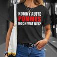 Imbiss Verkäufer Cpm Fastfood Ruhrpott T-Shirt Geschenke für Sie