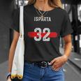 Isparta-Themen T-Shirt, Nummer 32 Design, Schwarz Geschenke für Sie