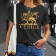 Italia Venezia Flag Venice Souvenir Italy Venice T-Shirt Geschenke für Sie