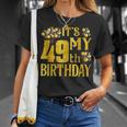 Its My 49Th Birthday Happy 1973 Birthday For Women T-Shirt Gifts for Her