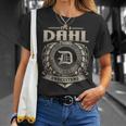 It's A Dahl Thing You Wouldn't Understand Name Vintage T-Shirt Gifts for Her