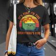 It's Fine I'm FineEverything's Fine Lil Dumpster Fire Cool T-Shirt Gifts for Her