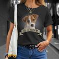 Jack Russel Terrier Best Friend Dog Portrait T-Shirt Geschenke für Sie