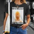 James Meme You Are My Sunshine T-Shirt Gifts for Her