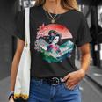 Japan Traditionell Landschaft Geisha Kirschblüte Retro Anime T-Shirt Geschenke für Sie