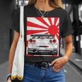 Jdm Drifting Car Race Japanese Sun Street Racing Automotive T-Shirt Gifts for Her