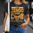 My Jindo Found This Humerus Classic Bone Lover Dog Breed T-Shirt Gifts for Her