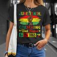 Junenth Celebrating Black Freedom June 19 1865 Women T-Shirt Gifts for Her