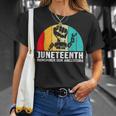 Junenth Remember Our Ancestors Free Black African T-Shirt Gifts for Her