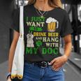 I Just Want To Drink Beer And Hang With My Maltese T-Shirt Gifts for Her