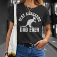 Kangaroo Dad Fathers Day Australia T-Shirt Gifts for Her