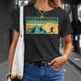 Keep Hammering Hiking Mountain Trail Running Vintage Retro T-Shirt Gifts for Her