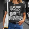 Klassischeioline Spieler Streichinstrument T-Shirt Geschenke für Sie
