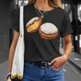 Krapfen Faschingskrapfen Berlin Pancakes T-Shirt Geschenke für Sie