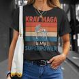 Krav Maga Es Mi Superpoder Krav Maga Camiseta unisex Regalos para ella