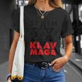 Krav Maga Israeli Combat System Gray T-Shirt Geschenke für Sie