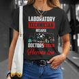 Laboratory Technician Joke Saying Lab Tech T-Shirt Gifts for Her