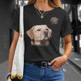 Labrador School PhotoYellow Lab T-Shirt Gifts for Her