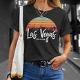 Las Vegas Nevada Sunset Vintage Retro Skyline T-Shirt Geschenke für Sie