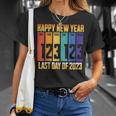 Last Day Of 2023 123123 Happy New Year 123123 New Year Eve T-Shirt Gifts for Her