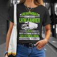 Leg Dich Niemal Mit A Lorry Driver An Fernfahrer Trucker T-Shirt Geschenke für Sie