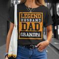 Legend Ehemann Papa Opaatertag T-Shirt Geschenke für Sie