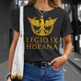 Legio Ix Hispana Roman Legion Spqr Camiseta unisex Regalos para ella