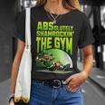 Leprechaun Fitness Absolutely Shamrokin' The Gym T-Shirt Gifts for Her
