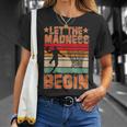 Let The Madness Begin Lover Basketball T-Shirt Gifts for Her