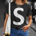 Letter S T-Shirt Geschenke für Sie