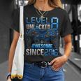 Level 8 Unlocked Awesome Since 2016 8Th Birthday Gaming T-Shirt Gifts for Her