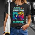 Level 9 Unlocked Gamer 9Th Birthday Awesome Since 2015 T-Shirt Gifts for Her