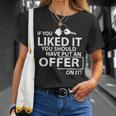 If You Liked It You Should Offer Real Estate Agent T-Shirt Gifts for Her