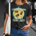 Live Everyday Like It's Your Last Summer June Bug T-Shirt Gifts for Her