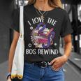 I Love The 80S Rewind Vintage 80S Cassette Tape Nostalgia T-Shirt Gifts for Her