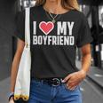 I Love My Bf Boyfriend T-Shirt Gifts for Her