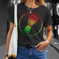 Love Djembe Drum A Rasta Flag Graphic For African Drumming T-Shirt Gifts for Her