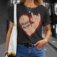 I Love Heavy Metal Heart For 80S 90S Music Lover T-Shirt Gifts for Her