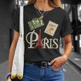 I Love Paris French Vintage Souvenir For Traveler T-Shirt Gifts for Her