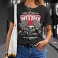 I Love The Smell Of Nitro In The Morning Drag Racing T-Shirt Gifts for Her