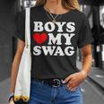 Love My Swag Boys Heart Hip HopT-Shirt Geschenke für Sie