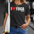 I Love Yoga Pants T-Shirt Gifts for Her