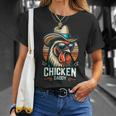 Lustiges Huhn Papa Männer Bauer Hühner Liebhaberatertag T-Shirt Geschenke für Sie