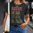 Mackenzie The Man The Myth The Legend Boy Name T-Shirt Gifts for Her