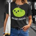 Mameshiba Edamame Bean Dog With Cute Grean Pea T-Shirt Gifts for Her